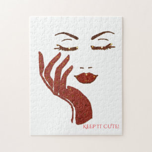 PUZZLE SÉRIE TOUT MIGNON -ROUGE