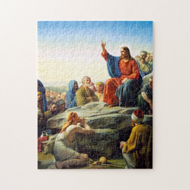 Puzzle Sermon on the Mount by Carl Bloch (Vertical)