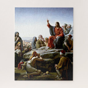 Puzzle Sermon sur le Mont - Carl Bloch peinture