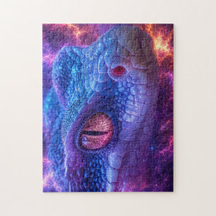 PUZZLE SERPENT DANS L'ESPACE