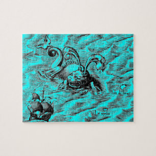 Puzzle Serpent maritime et voilier