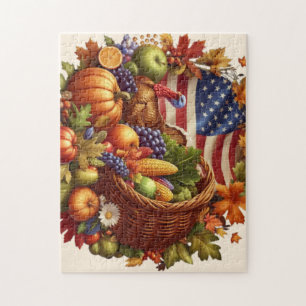 Puzzle Serre de dinde américaine/américaine/Thanksgiving