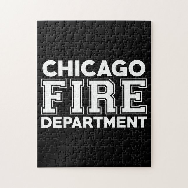 Puzzle Service des pompiers de Chicago Secourt (Vertical)