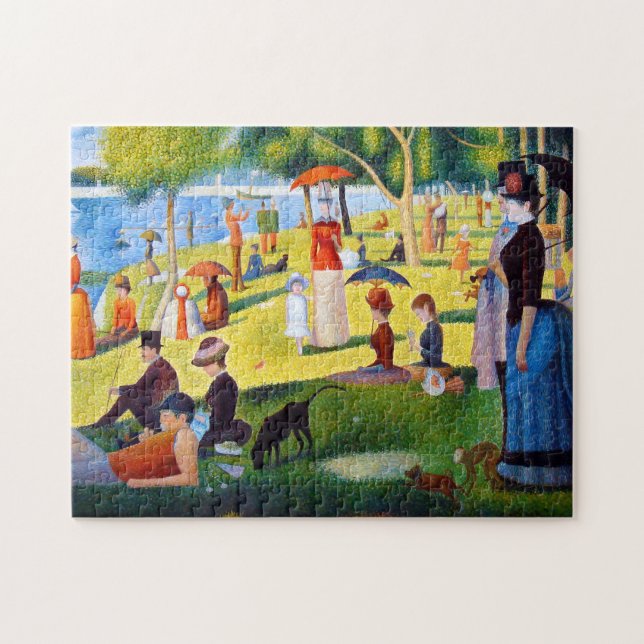 Puzzle Seurat : Un dimanche à la La grand Jatte (Horizontal)