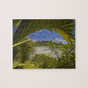 Puzzle Seychelles, île Curieuse, baie Laraie