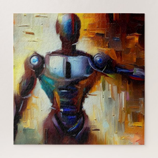 Puzzle SF - Héros de l'intelligence artificielle (1) (Vertical)