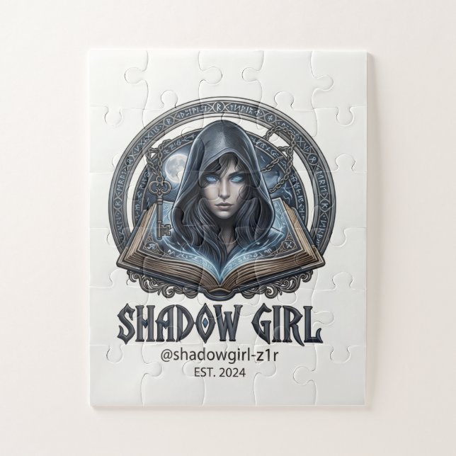 Puzzle shadowgirl (Vertical)