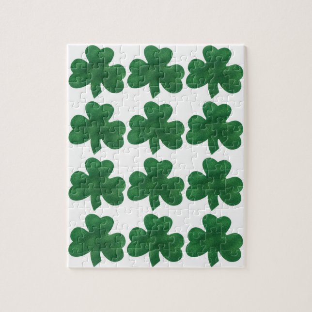PUZZLE SHAMROCK (Vertical)