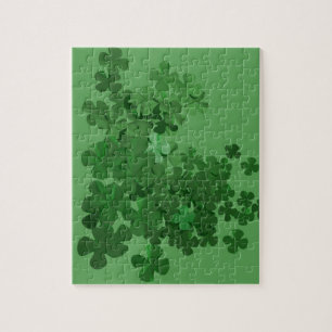 Puzzle Shamrock de la Saint-Patrick