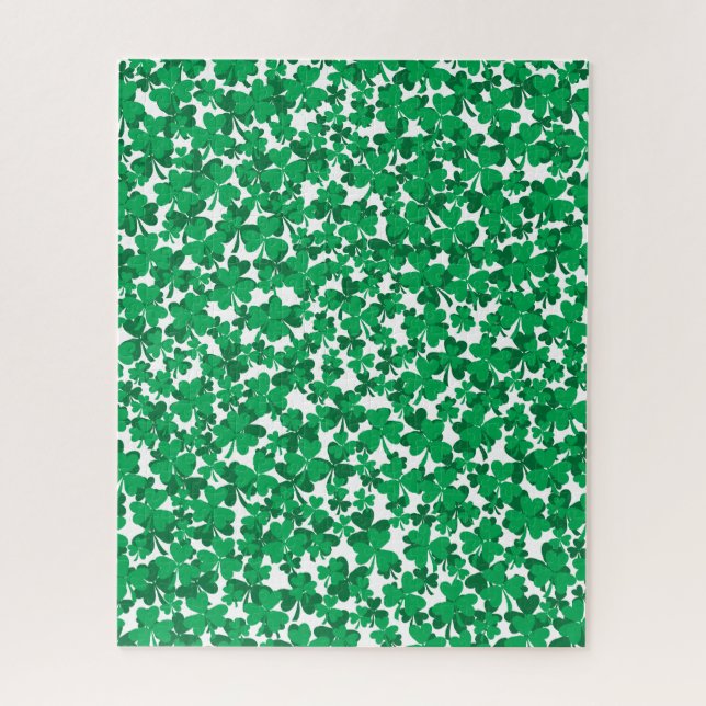 Puzzle Shamrock irlandais - Saint Patrick's Day (Vertical)