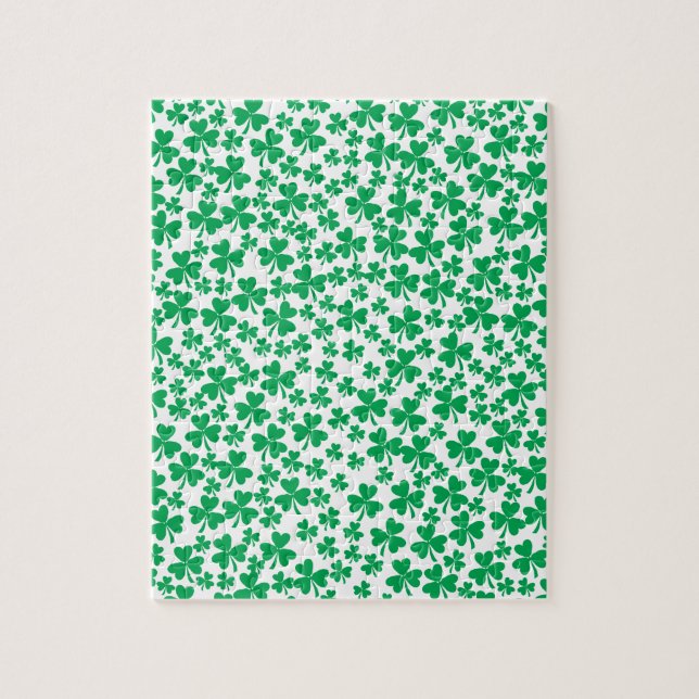 Puzzle Shamrock pour la Saint Patrick's Day (Vertical)