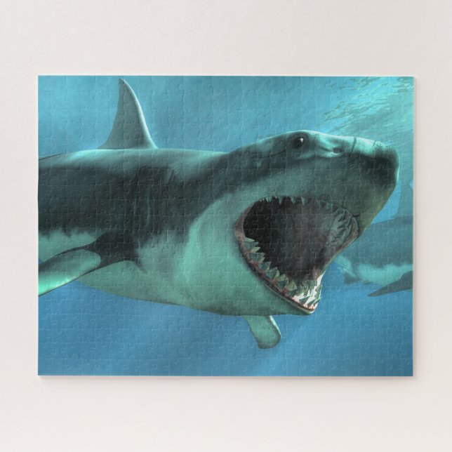 Puzzle Shark Attack (Horizontal)