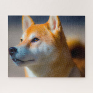 Puzzle Shiba Inu Dog Jigsaws.