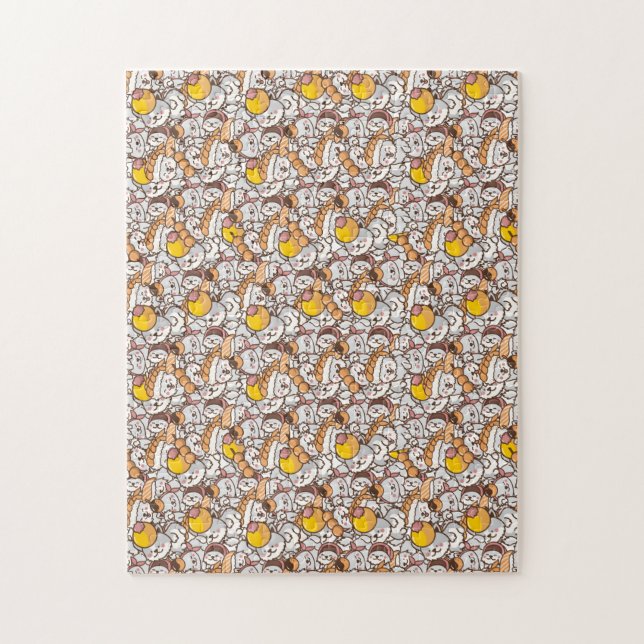 Puzzle shiba mignon (Vertical)