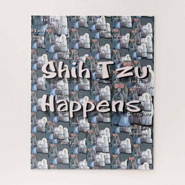 Puzzle Shih Tzu se produit casse-tête (Vertical)