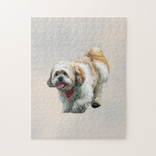 Puzzle Shih Tzu Walking