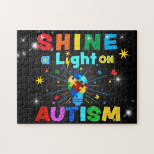 Puzzle SHINE a Light on AUTISM