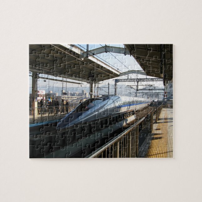 Puzzle Shinkansen série 500 新 幹 train 線 (Horizontal)