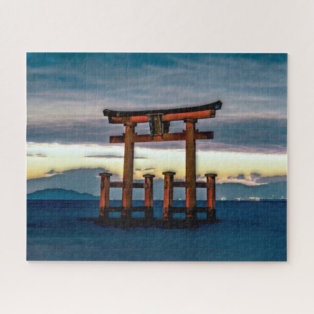 Puzzle Shinto Shrine-Torii-Japanese Gate (Horizontal)