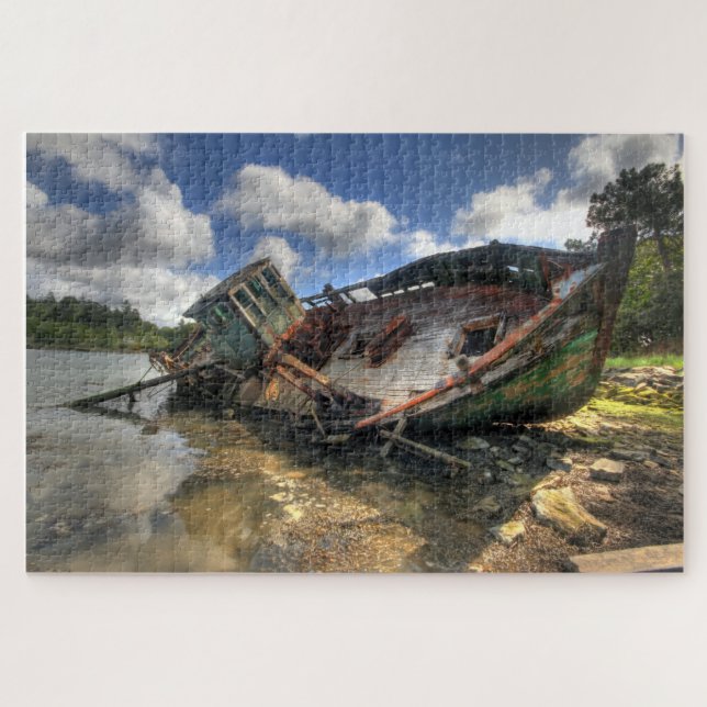 Puzzle "Shipwrecked" (Horizontal)