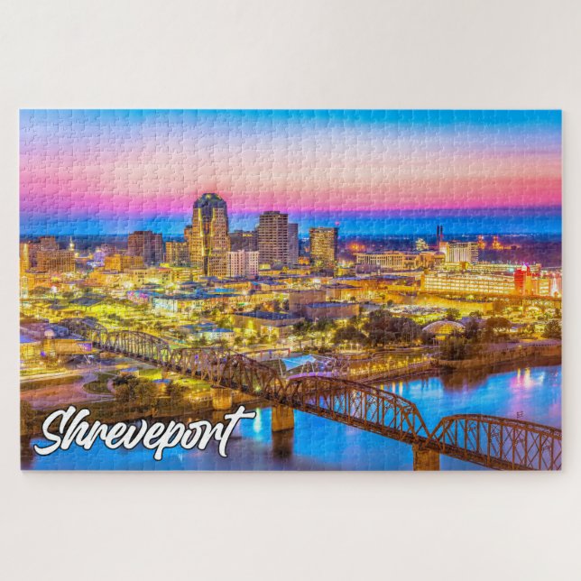 Puzzle Shreveport, Louisiane, États-Unis (Horizontal)