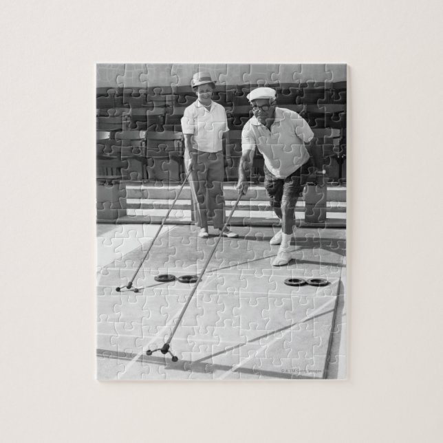 Puzzle Shuffleboard (Vertical)