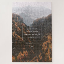 Si vous croyez Matthieu 21 : 22 La Bible de Foi Ve