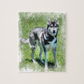 Puzzle Sibérie Husky Chien-lover's Pet Gift Series