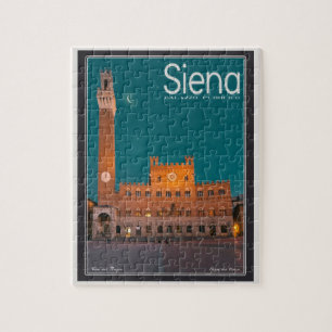 Puzzle Sienne - nuit de Palazzo Pubblico