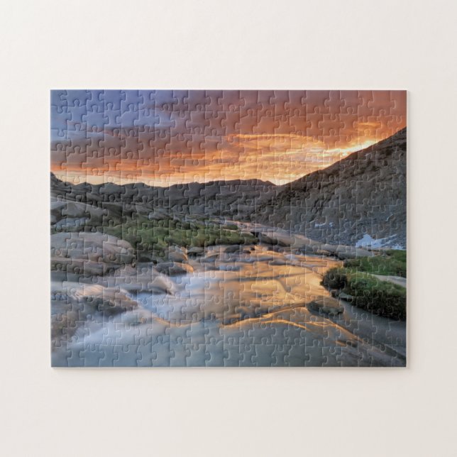 Puzzle Sierra vague au-dessus de Yosemite (Horizontal)