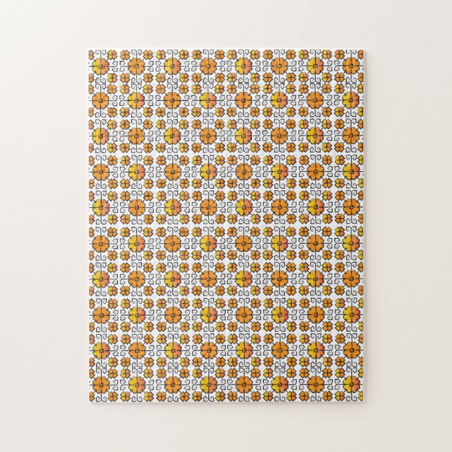 Puzzle Signal traditionnel letton SUN motif géométrique V (Vertical)