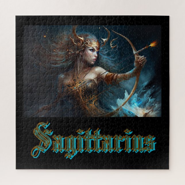Puzzle Signe du zodiaque Sagittaire (Vertical)