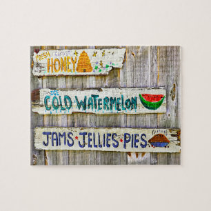 Puzzle Signes Vintages anciens américains