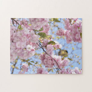 Puzzle Signs of Spring Pink Cherry Blossom Tree Nature