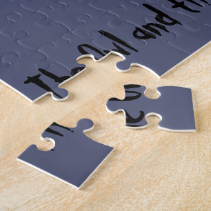 Puzzle Silhouette de lune et de couche-tard de sang
