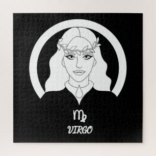 Puzzle Silhouette de Vierge
