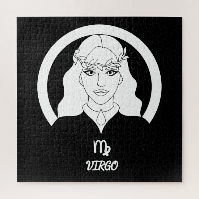 Puzzle Silhouette de Vierge (Vertical)