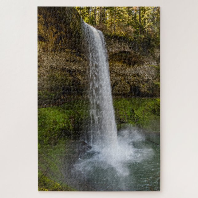 Puzzle Silver Falls Oregon (Vertical)