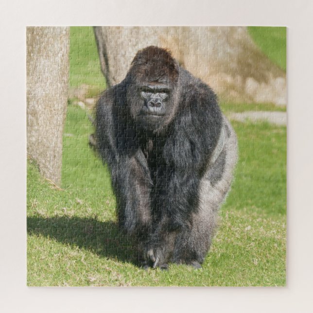 Puzzle Silverback Gorilla – A Moment of Power (Vertical)