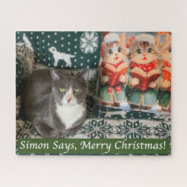 Puzzle Simon Dit, Joyeux Noël ! (Horizontal)