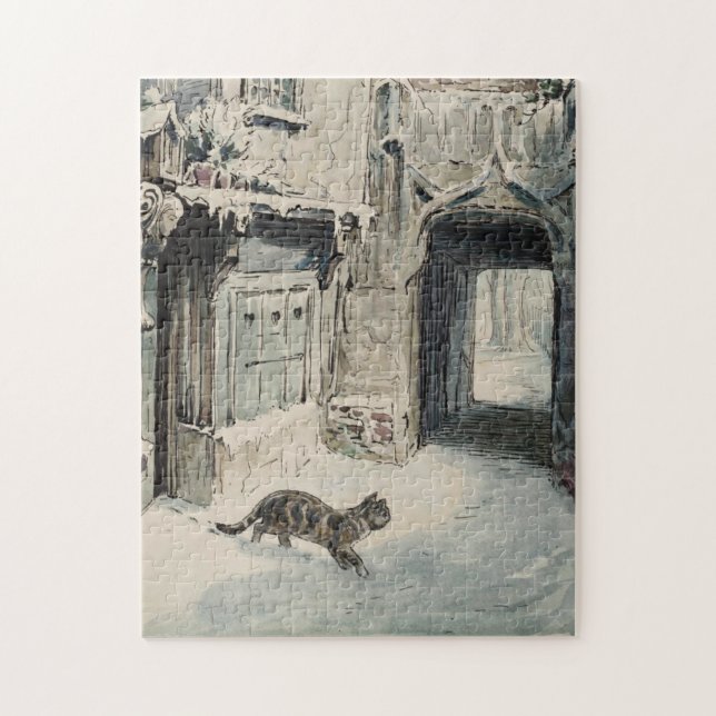 Puzzle Simpkin le chat sort (par Beatrix Potter) (Vertical)