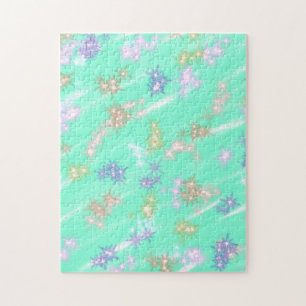 Puzzle simple couleur simple uni couleur personnalisée pa