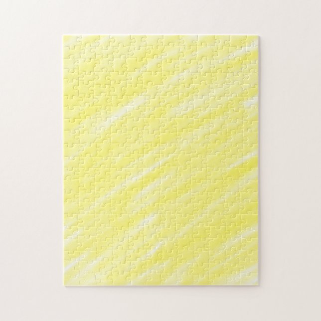 Puzzle simple couleur solide simple personnalisé jaune pa (Vertical)