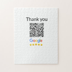 Puzzle Simple minimum q r code ajouter logo code d'analys