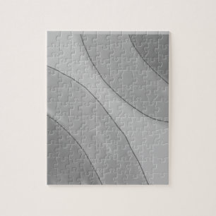 Puzzle simple personnalisé BLACK mandala monogramme ajout