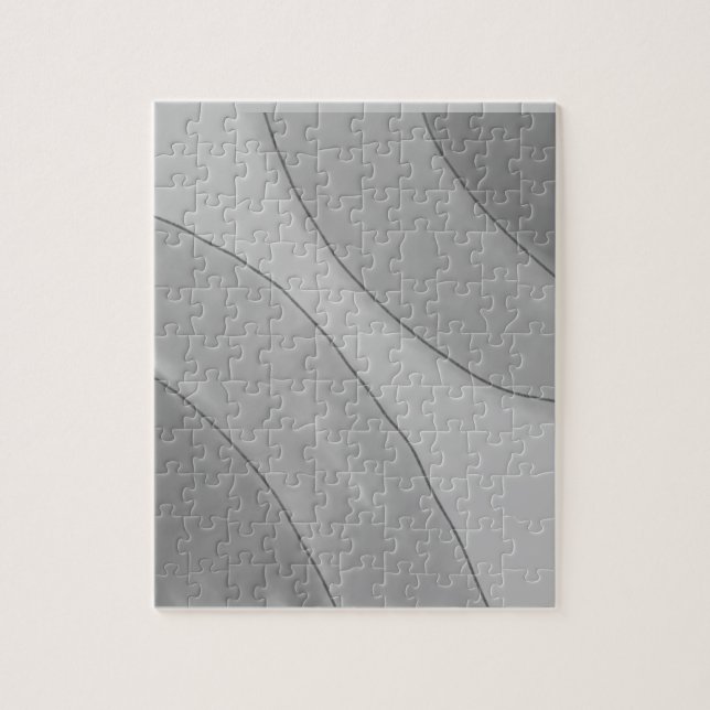 Puzzle simple personnalisé BLACK mandala monogramme ajout (Vertical)