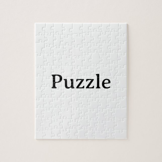 Puzzle Simple Professionnel 8" x 10" | 110 pièces  (Vertical)