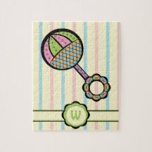 Puzzle simplement doux de hochet