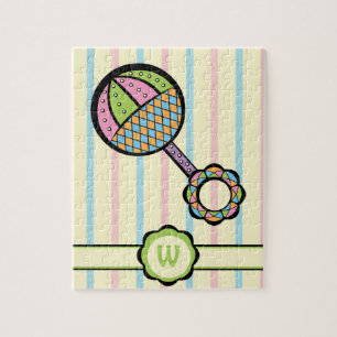 Puzzle simplement doux de hochet