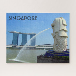 Puzzle singapour merlion